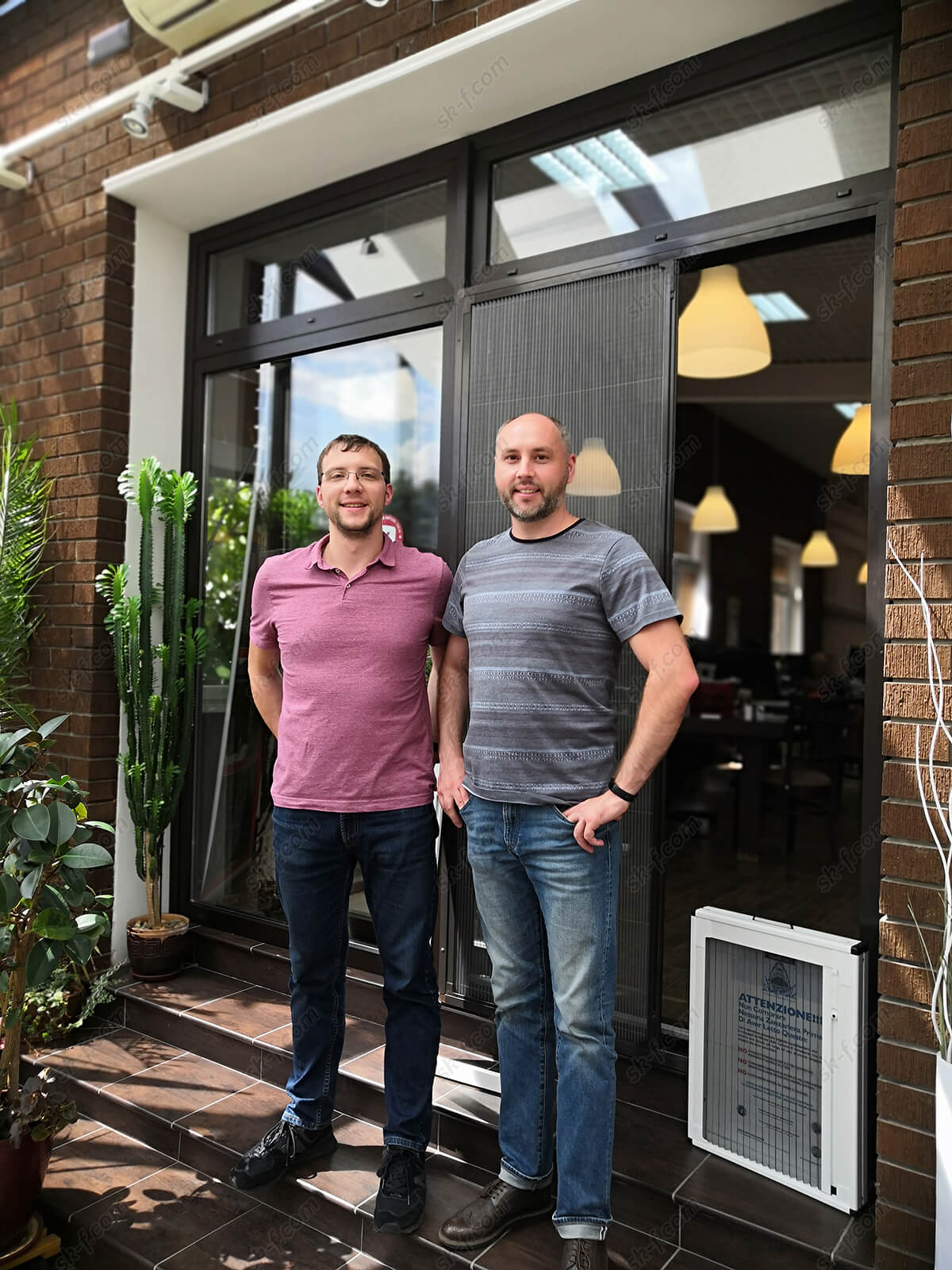 Фото с партнёром SKF