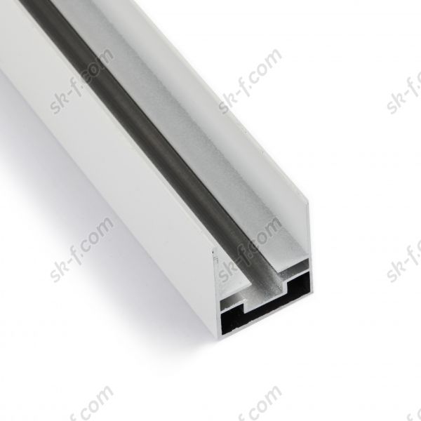 Профиль рамы москитной сетки плиссе SKF белый