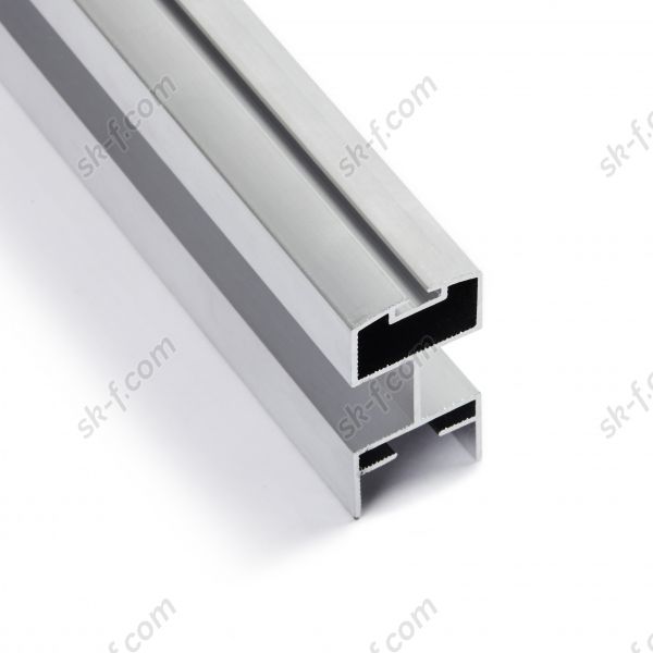 Профиль ручки москитной сетки плиссе SKF неокрашенный