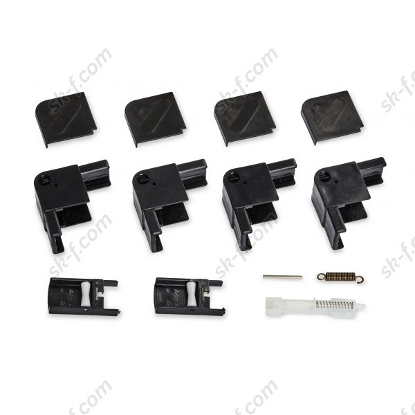 Компоненты для москитной сетки плиссе SKF чёрного цвета